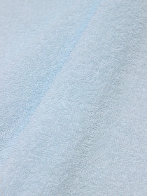 Махровая ткань цв.Бело-голубой, ш.1.5м, хлопок-100%, 350гр/м.кв