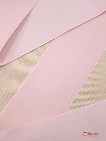 Лента бархатная цв.Бледно-розовый, ш.50мм, полиэстер-100%