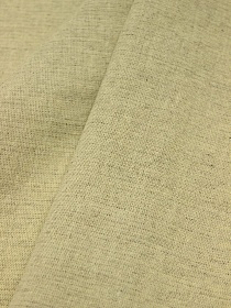 Полулен костюмный с эффектом мятости цв.Св.пшенично-оливковый меланж, ш.1.52м, хл-70%, лен-30%