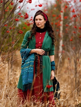 Платье из крапивы