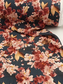 Штапель "Эхо сада", СОРТ2, ш.1.45м, вискоза-100%, 90гр/м.кв