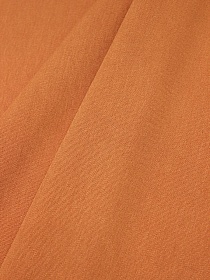 Плательная вискоза цв.Св.оранжево-терракотовый, ш.1.45м, вискоза-100%, 200гр/м.кв