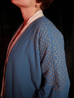 Куртка из хлопка крэш