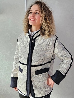 Фуфайка из сатина "Модесто" и поплина