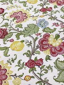 Мерный лоскут (ткань в отрезах) Рогожка "Царевна" цв.белый, ш.1.5м, хлопок-100%, 160гр/м.кв