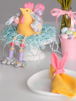 Пасхальные игрушки «Курочки»