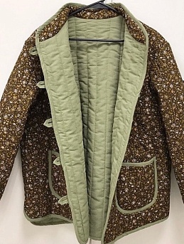 Душегрея из импортного хлопка и полульна