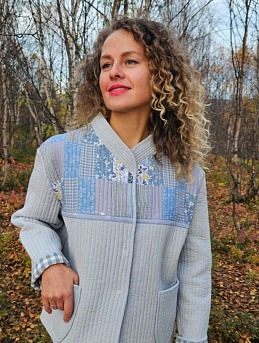 Телогрейка из вареного хлопка 