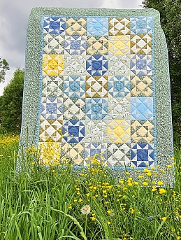 Лоскутное одеяло из поплина