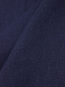 Крапива Рами (Ramie) цв.Чернильно-синий, ш.1.4м, крапива-100%, 240гр/м.кв