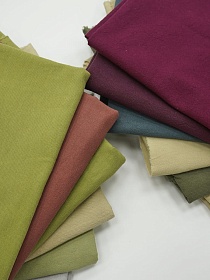 Комплект лоскута 1кг Крэш и плательный хлопок