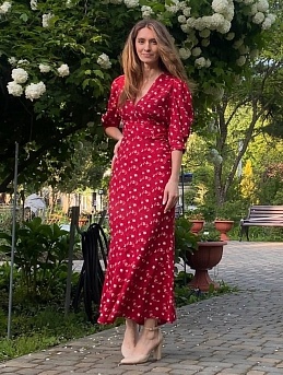 Платье из штапеля "Изольда"