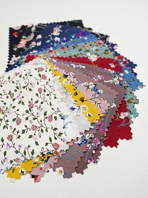 Комплект образцов "Штапель премиум принт" №1