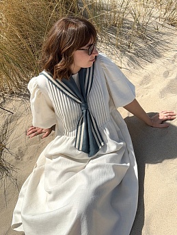 Воздушное платье из крапивы и гюйс из конопли