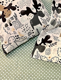 Детские комплекты постельного белья из поплина