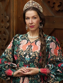 Наряд лесной Царевны по мотивам "Поляны сказок"