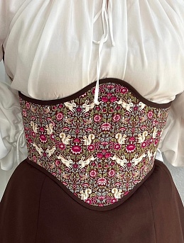 Корсет из интерьерного хлопка