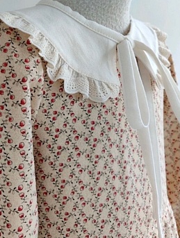 Платье со съемным воротником для ребенка