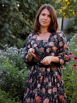 Платье из сатина "Лорея"