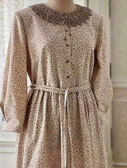 Очаровательное платье из теплого хлопка "Алессия"