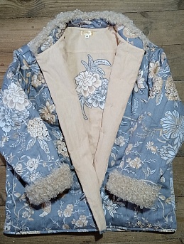 Стеганная душегрея из сатина "Соблазн"