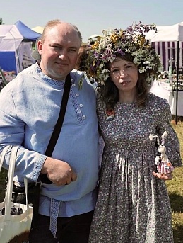 Косоворотка мужская из костюмного льна