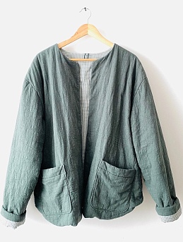 Фуфайка из крапивы и вареного хлопка