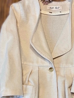 Детское платье из однотонной фланели*