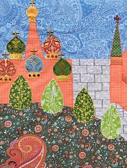 Декорации к спектаклю из перкали и импортного хлопка