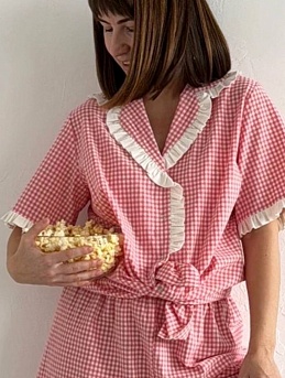 Пижама из нежного вареного хлопка 