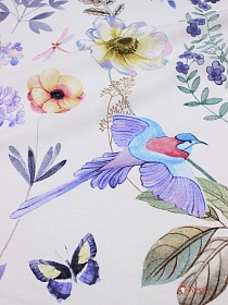 Перкаль "Каролина" цв.белый, ш.2.2м, хлопок-100%, 110гр/м.кв