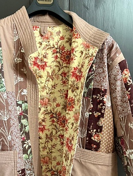 Куртка в лоскутной технике 