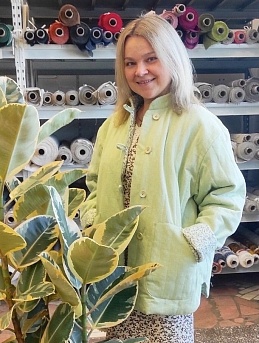 Фуфайка из полульна и импортного хлопка