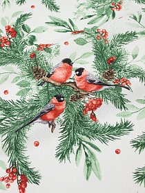 Рогожка "Уютная зима", ш.1.5м, хлопок-100%, 165гр/м.кв