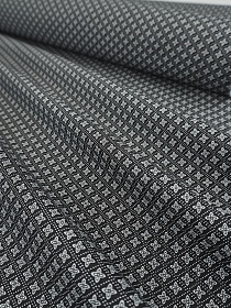 Брак(уценка) Импорт. хлопок "Кельтик" цв.черный, ш.1.45м, хлопок-100%, 100гр/м.кв