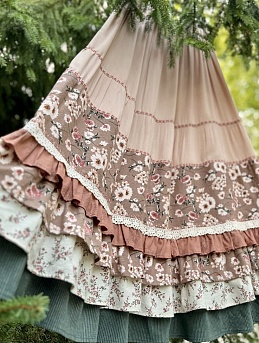 Ярусная юбка