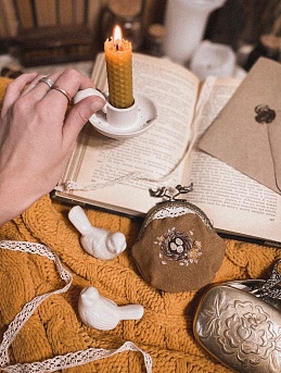 Кошелек из крапивы 100%