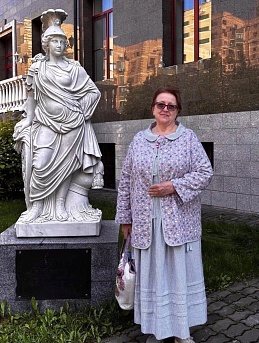 Фуфайка из теплого хлопка "Волшебная ботаника"