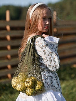 Детские блузка и юбка из муслина