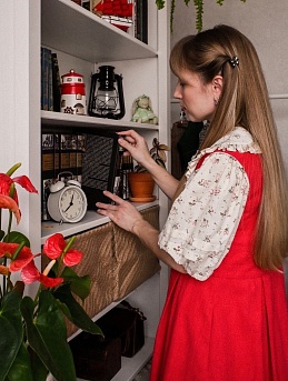 Сарафан из крапивы с хлопком и блуза из фактурного хлопка