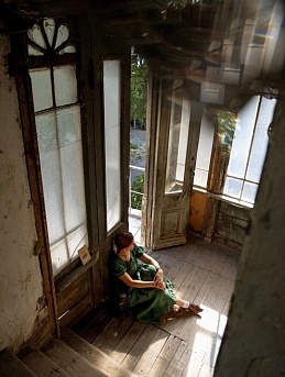 Платье из костюмного льна 100%