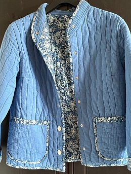 Куртка из полульна и импортного хлопка