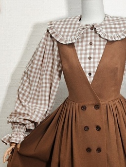 Комплект рубашка из Вареного хлопка и сарафан из Плательного хлопка