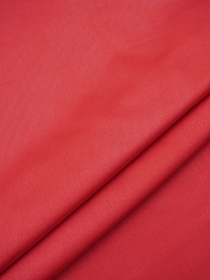 Сатин цв.Красный, ш.2.2м, хлопок-100%, 135гр/м.кв