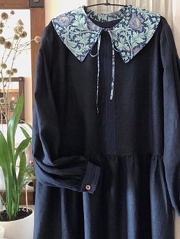 Съемный воротник из импортного хлопка "Аллана"