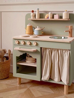 Шторка для детской ирушечной кухни