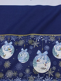 Рогожка "Магия нового года", ш.1.50м, хлопок-100%, 165гр/м.кв