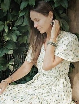 Платье из муслина "Чудесная полянка"