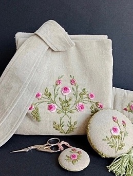 Комплект для рукоделия из бархата