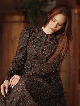 Платье из импортного хлопка "Ульяна"